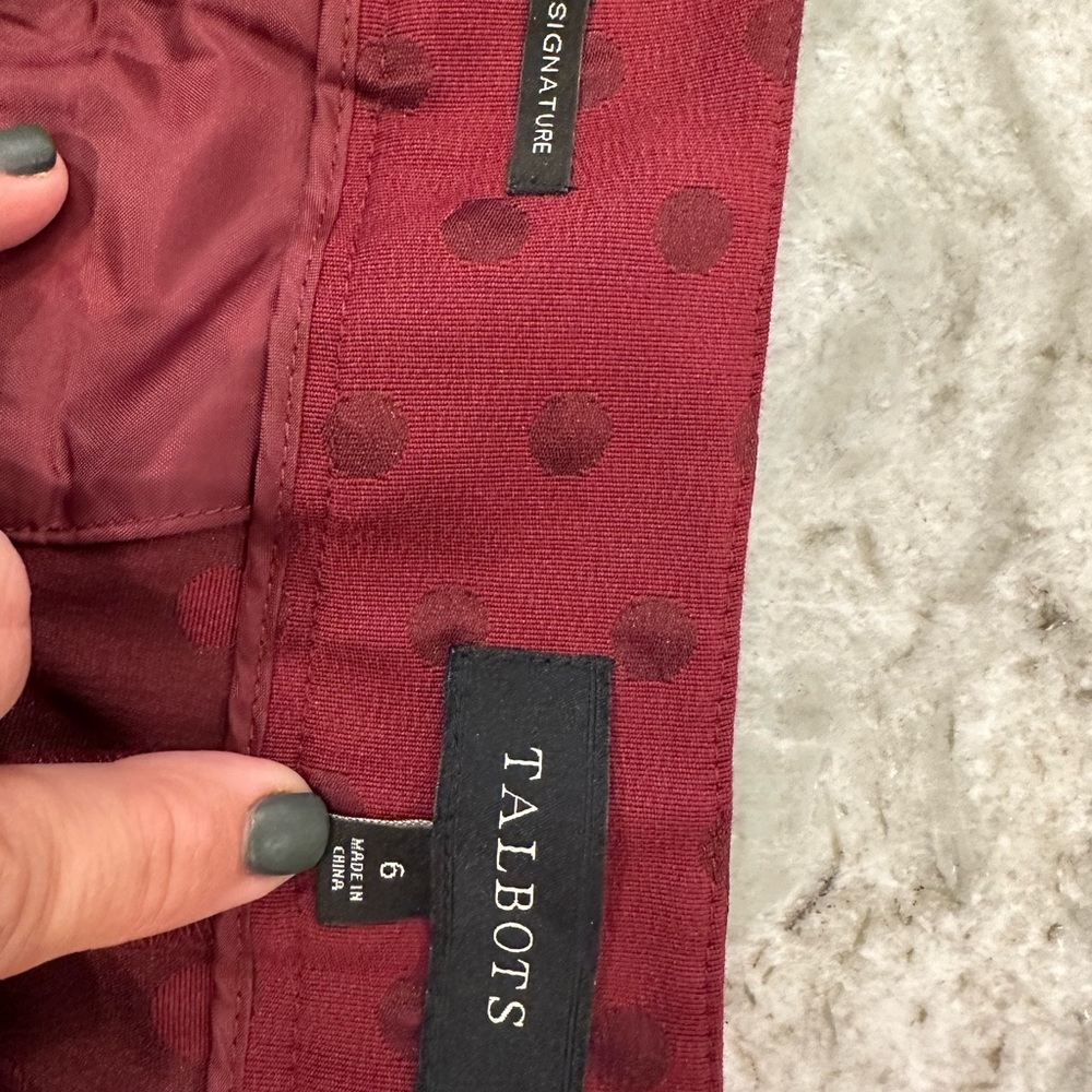 Talbots. Dotted Patterned Pants. Perfect For Holi… - image 3